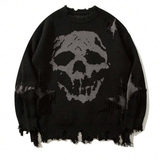 OpiumCore Skull Sweater